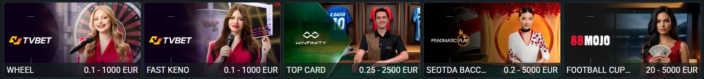 Crownz Casino live